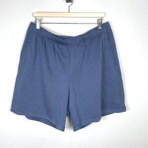 Nike Men's Yoga Therma‎ FIT XXL 7" Inseam Shorts Blue Standard Fit NWT